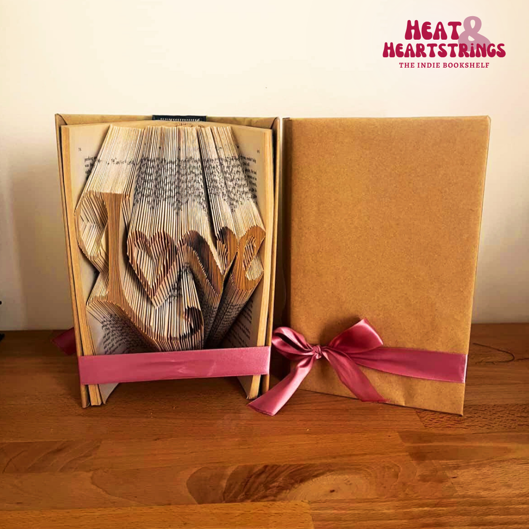 Love - Handmade Folded Book