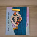 Cowgirl Polymer Clay & Elastic Bookmark