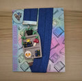 Bookshelf Polymer Clay & Elastic Bookmark