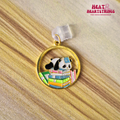 Panda & Books Kindle Charm