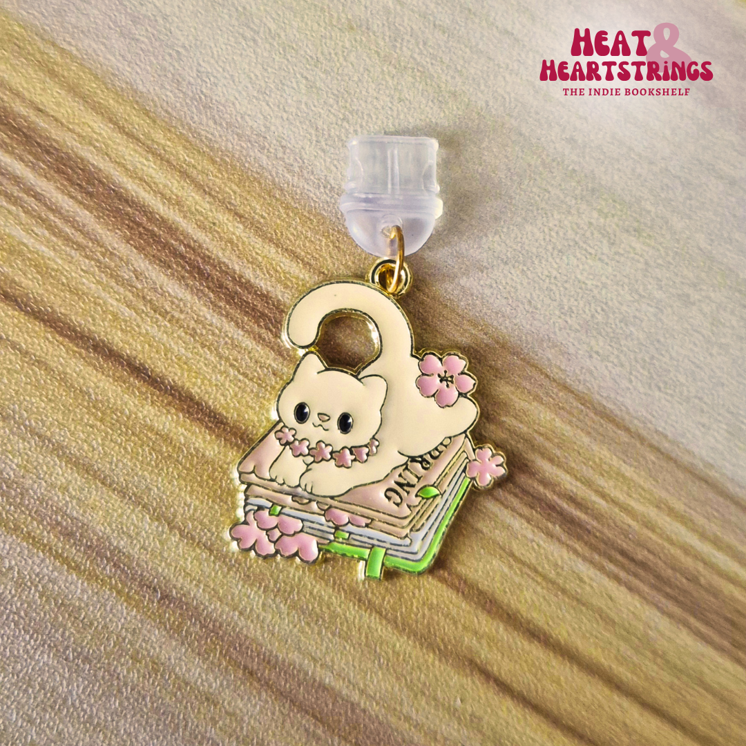 Spring Kitty Kindle Charm