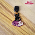 Black Cat Kindle Charm
