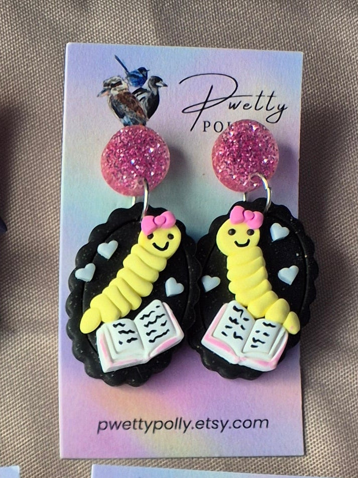 Bookworm - Bookish Dangle Earrings